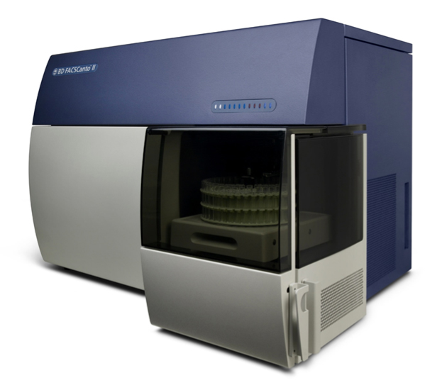 BD FACSCanto II/~ 8 fluorochrome parameter